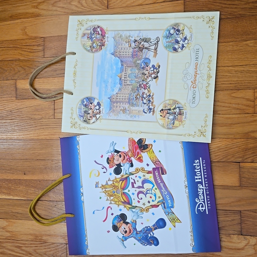 New Tokyo Disney Shopping Bags